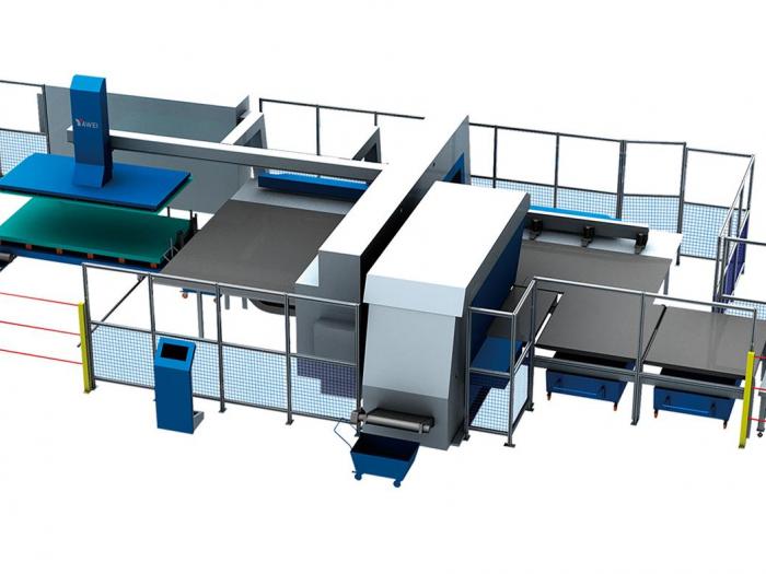 Yawei AMS. HS - FMC/FMS nc blanking composite machine tool