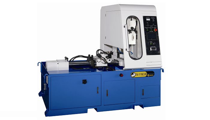 Soco's Steel Tube Cutting OD 114mm + NC Servo Feeding + Touchscreen Panel with Shortest Crop Length