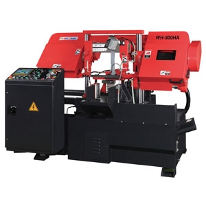 Way Train Double Column Fully Auto Band Saw 10" WH-300HA